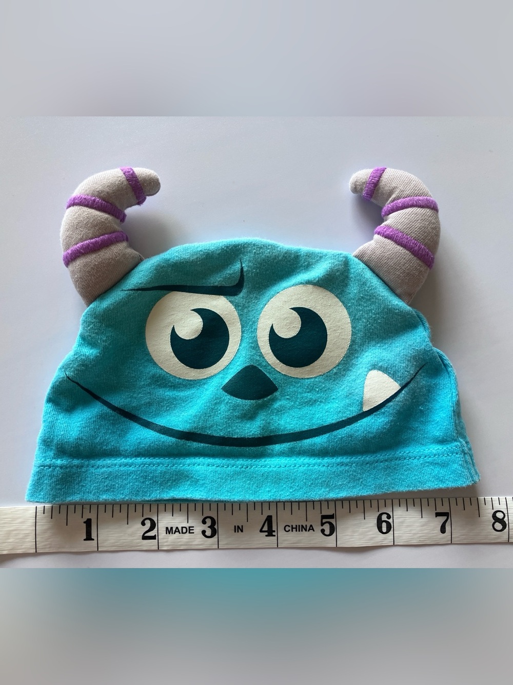 Disney Parks Monsters Inc Sulley Romper Costume Onesie 24M | 100% Cotton - Picture 12 of 12